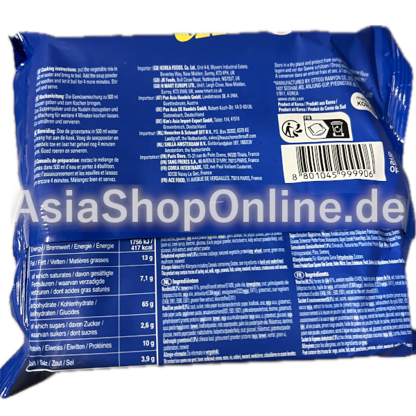 Jin Ramen Mild - Ottogi - 120g