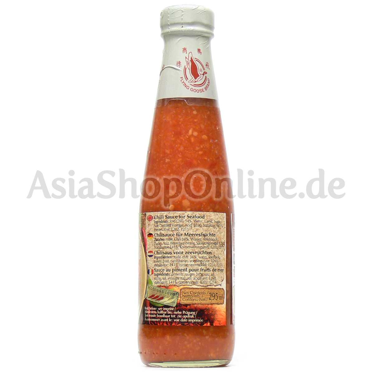 Chili Sauce für Meeresfrüchte - Flying Goose - 295ml