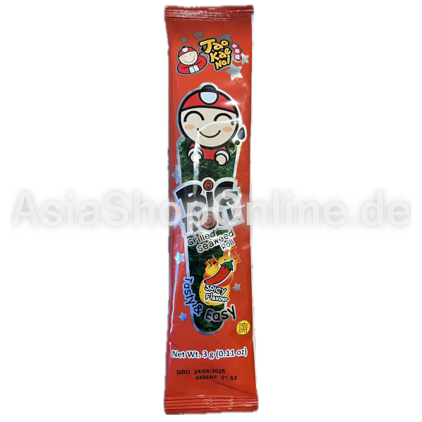 Seetang BIG Roll scharf - Taokaenoi - 3g