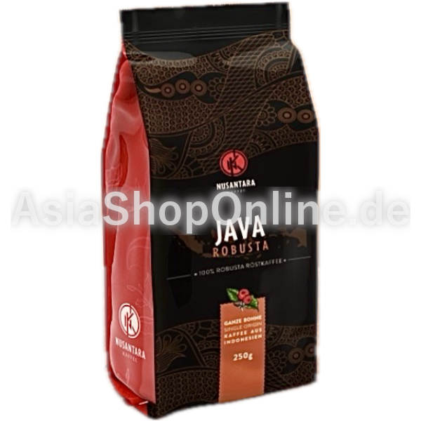 Java Robusta Premium Kaffeebohnen - Nusantara Kaffee - 250g