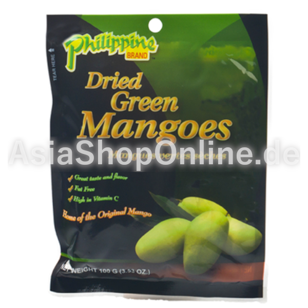 Getrocknete Grüne Mango - Philippine Brand - 100g