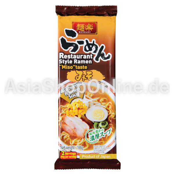 Menraku RAMEN Miso TASTE - Hikari - 188g