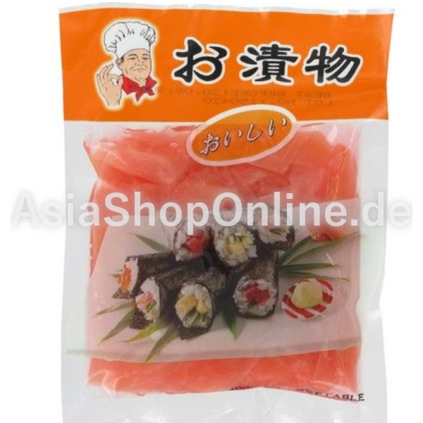 Rot eingelegter Ingwer - LV Zheng - 50g