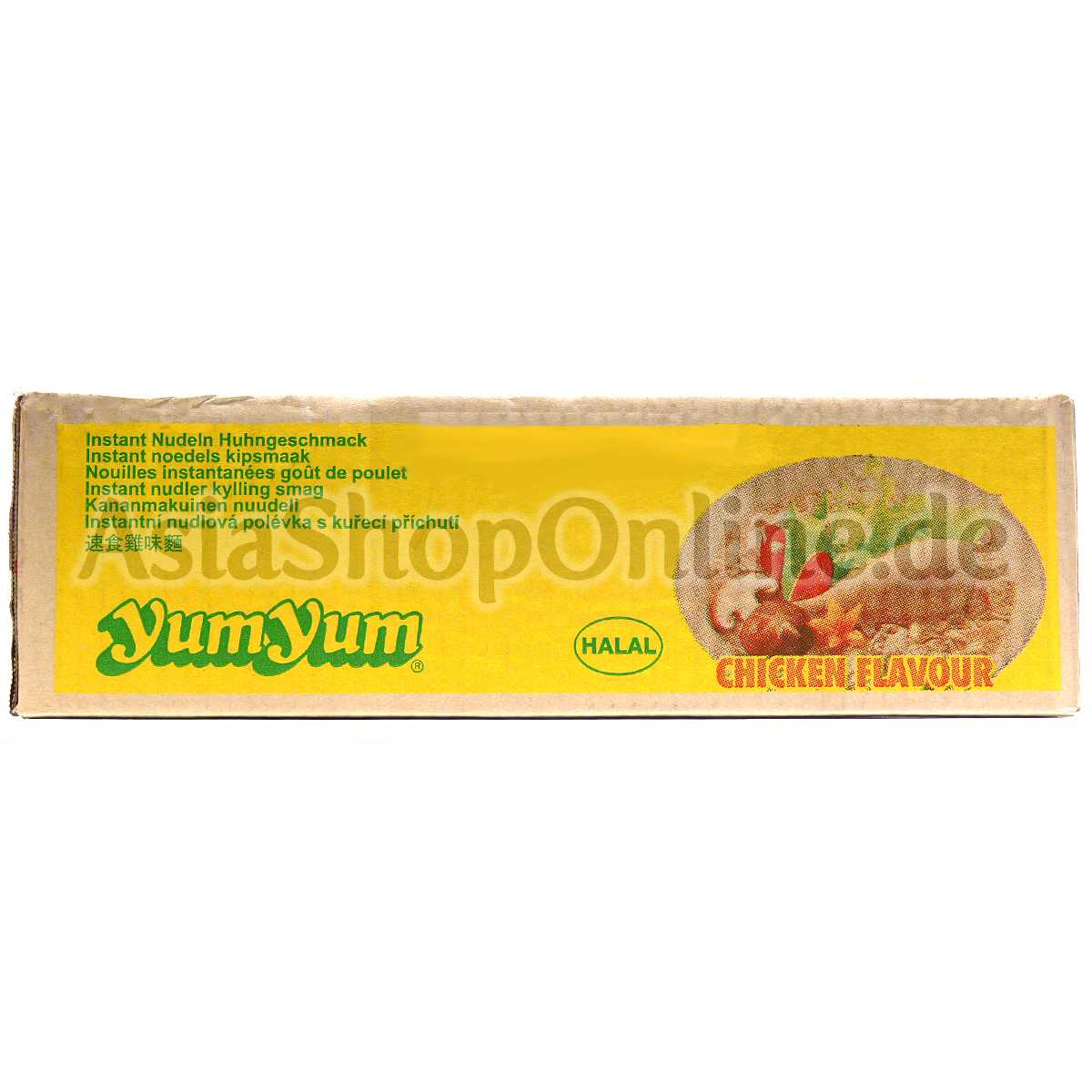 Instantnudeln Hähnchengeschmack Karton - YumYum - 30x60g