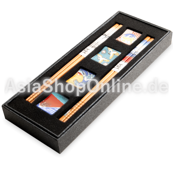 Essstäbchensatz Mix Japanische Motiv - Emro - 1 Set