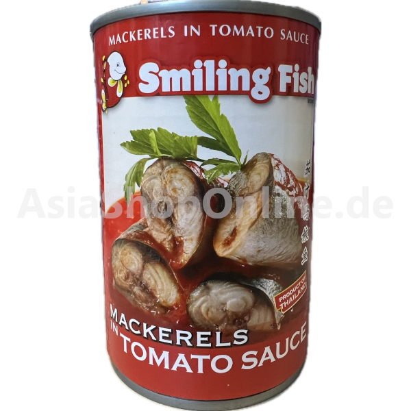 Makrelen in Tomatensauce - Smiling Fish - 255g