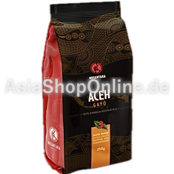 Aceh Arabica Premium Kaffeebohnen - Nusantara Kaffee - 250g