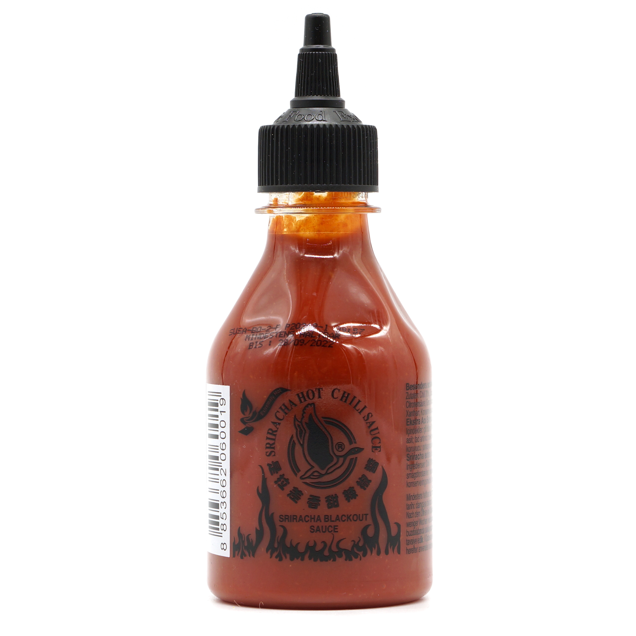 Sriracha Blackout Sauce extrem scharf - Flying Goose - 200ml