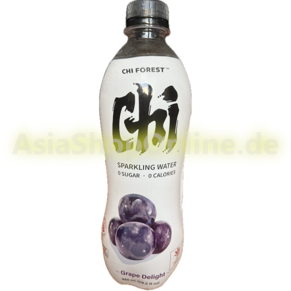 Sprudelwasser Grape Delight - Chi Forest - 480ml