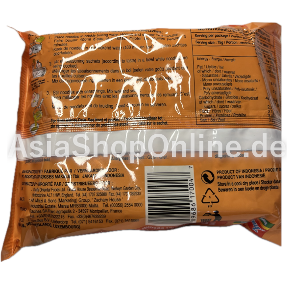 Instant-Nudeln Hühnergeschmack Spezial - Indomie - 75 g