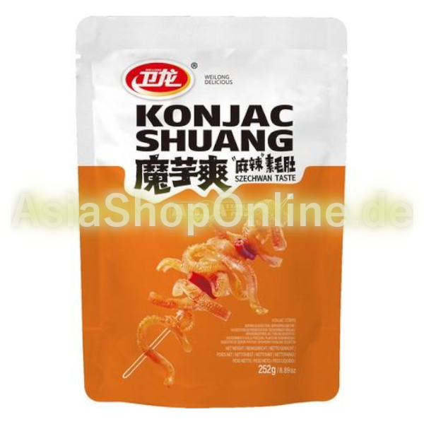 Konjac Shuang Szechuan Geschmack - Weilong - 252g