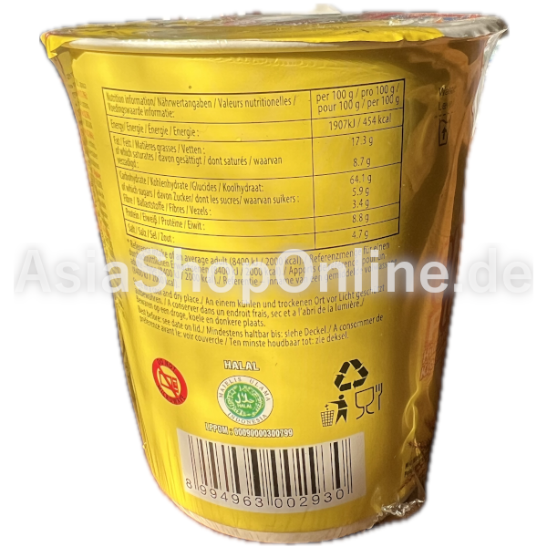 Instant Cup Nudeln Huhn - Indomie - 60g