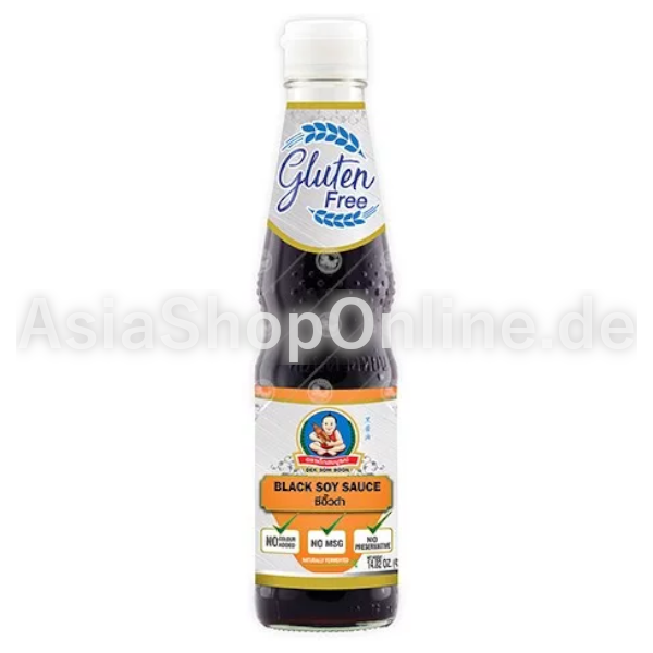 Schwarze Sojasoße GLUTEN FREI - Dek Som Boon - 300ml