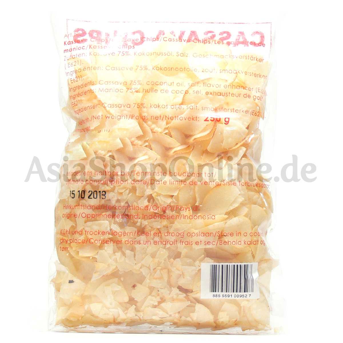 Cassava Chips - AEF - 250g