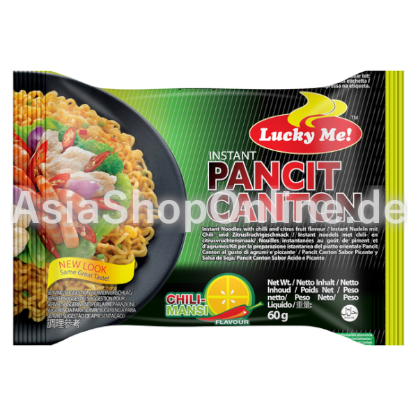 Instant Nudeln Chili-Mansi Pancit Caton - Lucky Me - 60g