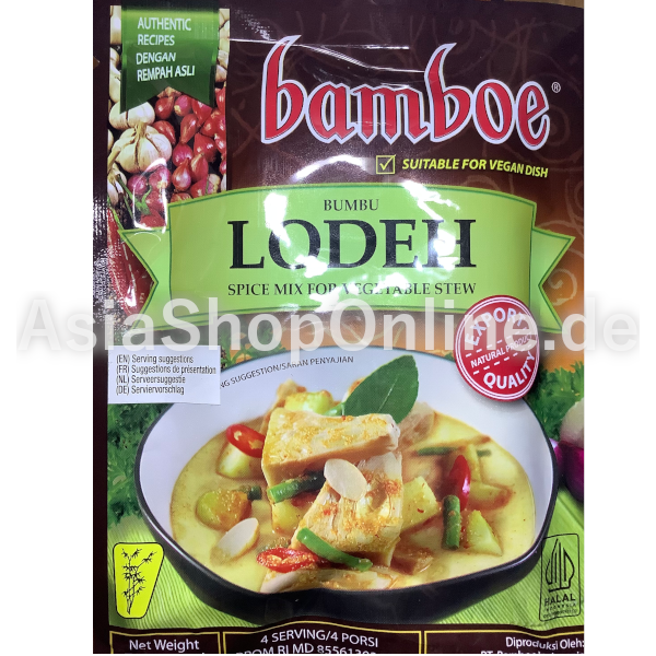 Gewürzpaste Lodeh Suppe - Bamboe - 70g