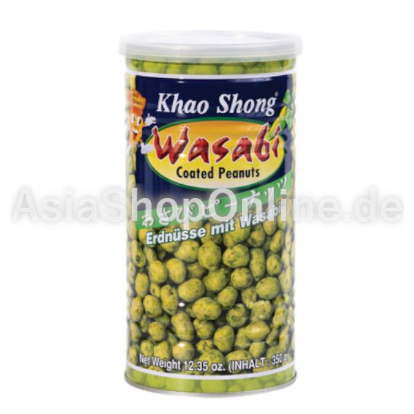 Wasabi Erdnüsse - Khao Shong - 350g