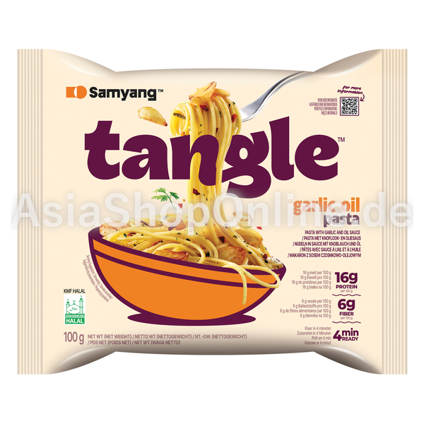 Tangle Pasta mit Knoblauch Öl - SAMYANG - 100g