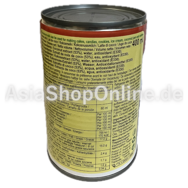 COCONUT MILK - Chaokoh - 400ml 