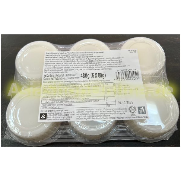 Litschipudding Nata de Coco - Cocon - 480g