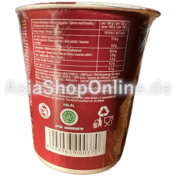 Instant-nudeln Rindfleischgeschmack Cup - Indomie - 58 g