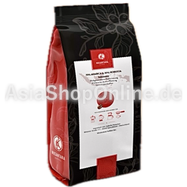 House Blend Premium Kaffeebohnen - Nusantara Kaffee - 250g