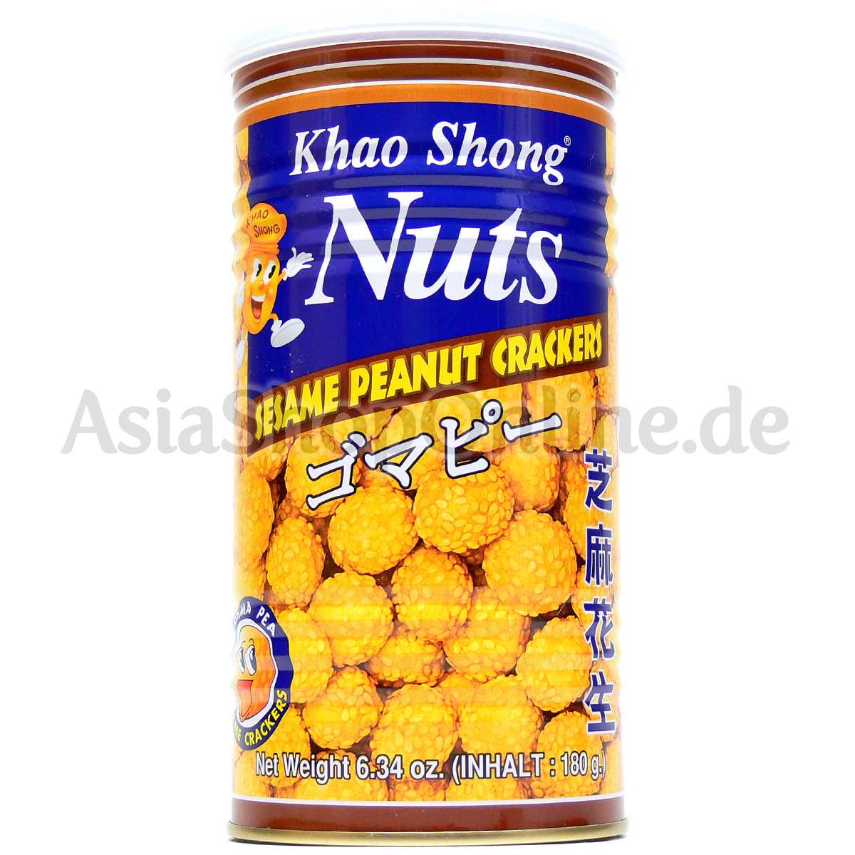 Erdnüsse im Sesammantel - Khao Shong - 180g