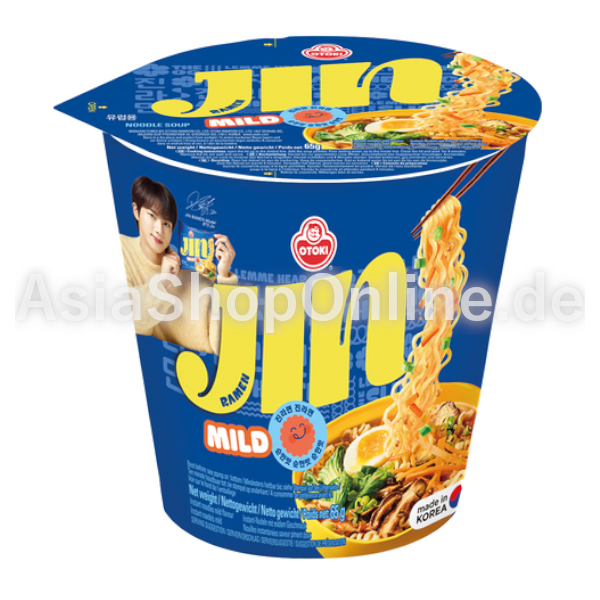Jin Ramen Mild Cup - Ottogi - 65g