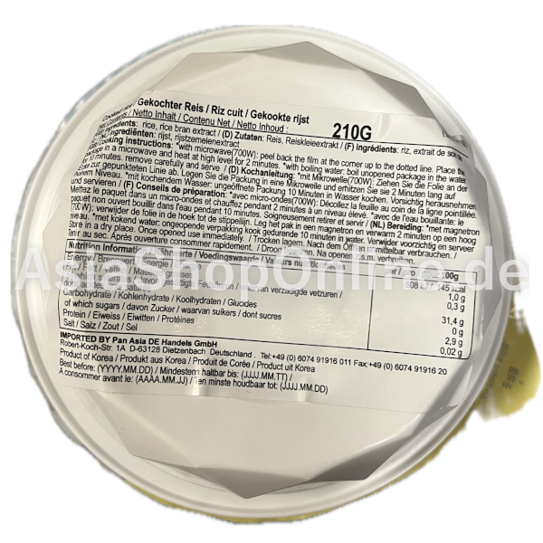 Cooked Rice - Ottogi - 210g