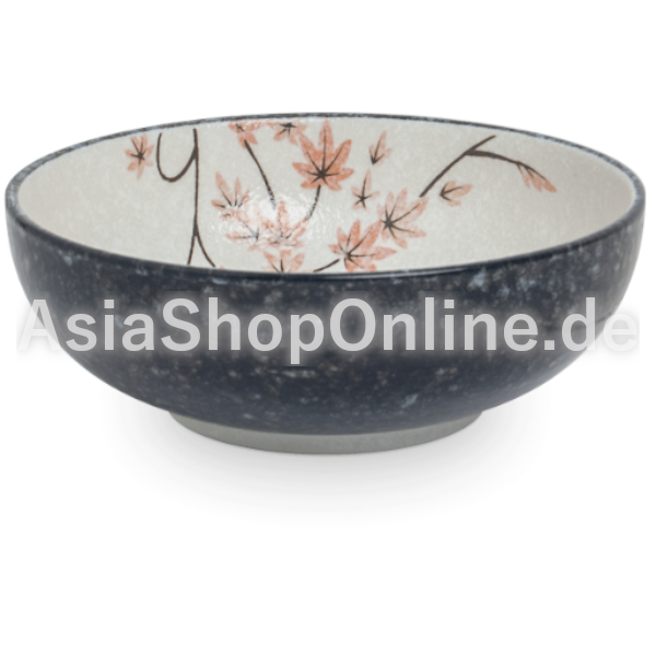 Schale 17,5 cm H6 Ahornblatt - EDO Japan - 1st