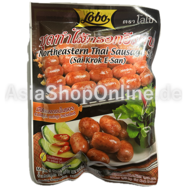 Thai Sausage Set (Sai Krok E-San) - Lobo - 75g