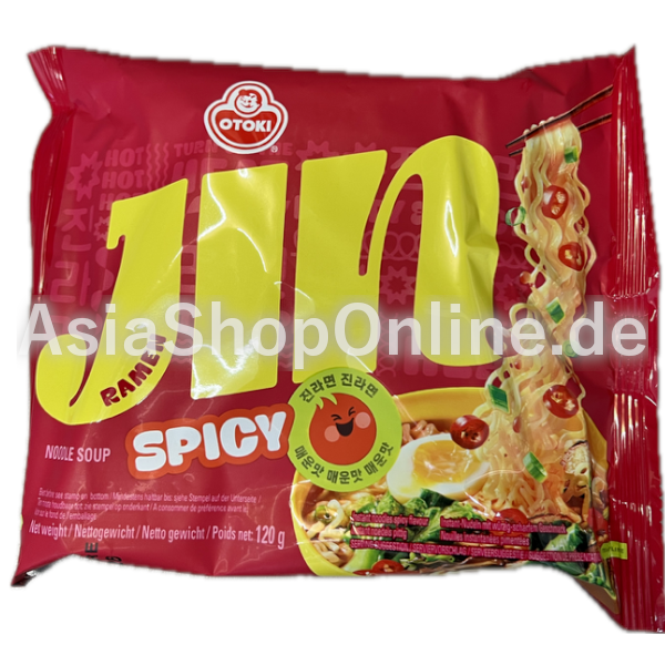 Jin Ramen Hot - Ottogi - 120g