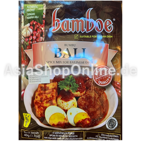 Gewürzpaste Bumbu Bali - Bamboe - 49g
