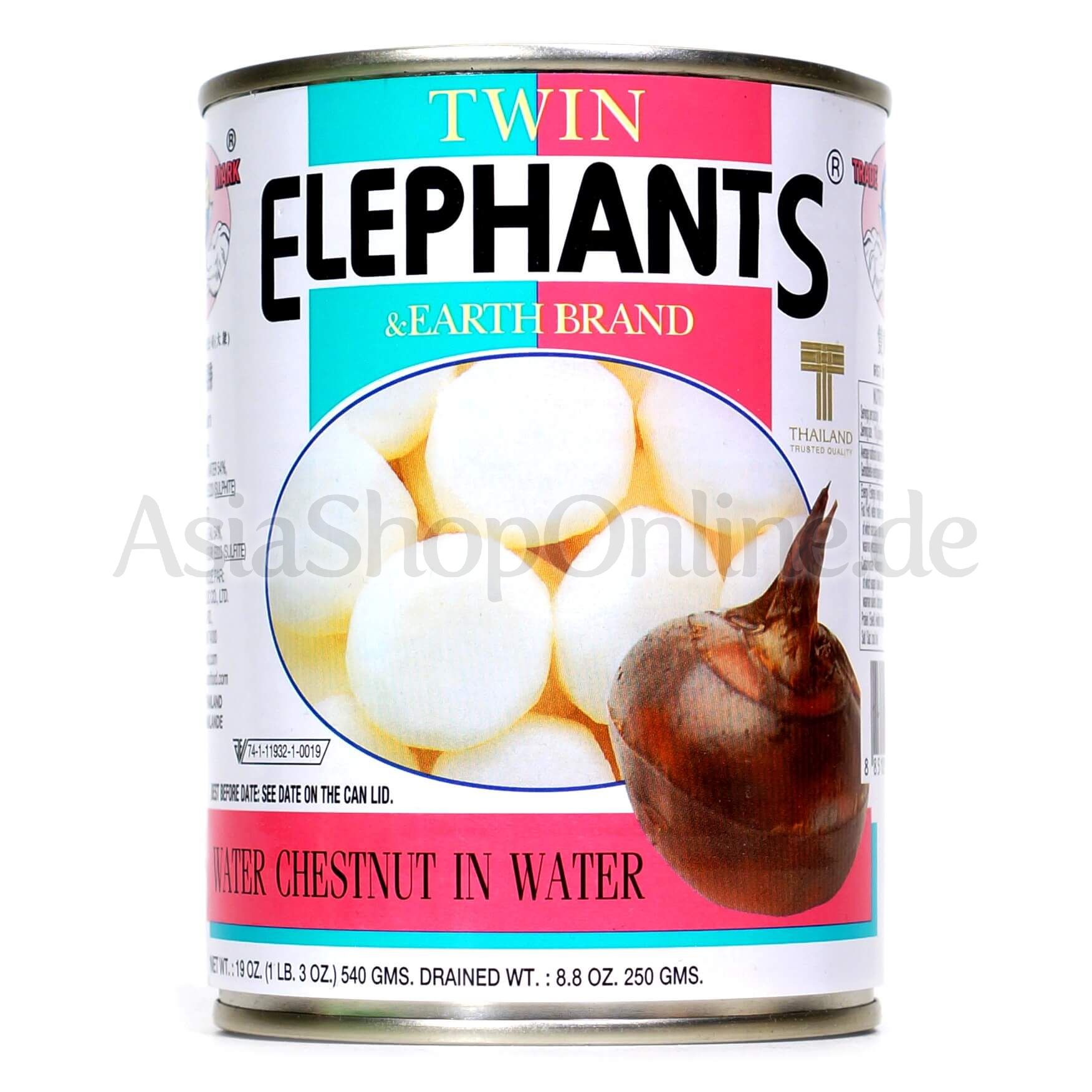 Wasserkastanien - Twin Elephants - 250g